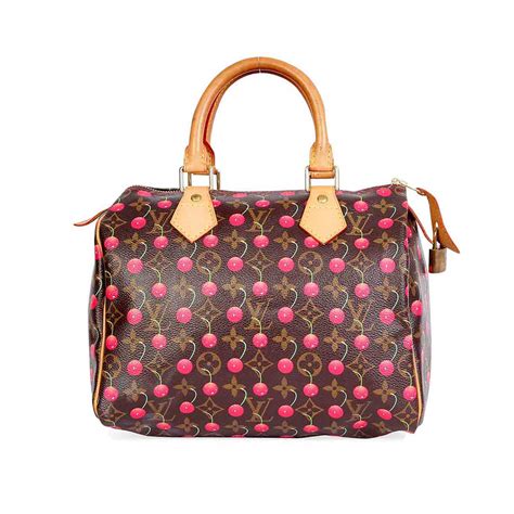 lv cherry speedy 25|louis vuitton cherry speedy purses.